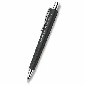 Długopis Poly Ball czarny Faber-Castell 241199